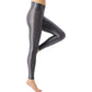 Yoga Pants Leggings Solid Color Glossy Stretchy Athletic Pants