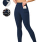 Super Soft Sports Leggings With Pockets For Women High Waisted