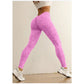 Sports Seamless Leggings Women V-back Waist Tights