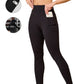 Super Soft Sports Leggings With Pockets For Women High Waisted