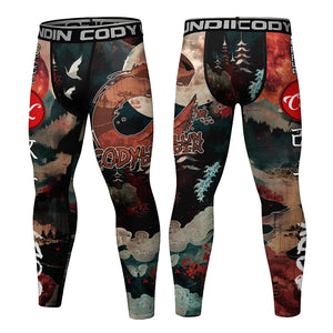Men's Running Leggings Sportswear Quick Dry Gym Fitness Tights