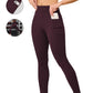 Super Soft Sports Leggings With Pockets For Women High Waisted