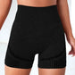 Yoga Leggings Seamless High Elastic High Waist Wear Shorts