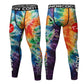Men's Running Leggings Sportswear Quick Dry Gym Fitness Tights