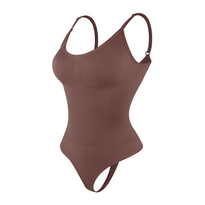 Smoothing Shapewear Bodysuit for Women Faja Full Body Shaper Thong