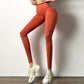 Fitness Women Sport Seamless Leggings High Waist Elastic Solid Yoga Leggings
