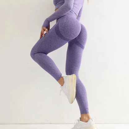 Fitness Women Sport Seamless Leggings High Waist