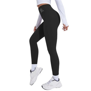 High Waist Yoga Warm Leggings Sports Tights Thermal Woman Running Pants
