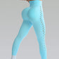 Yoga Sports Leggings Women Hollow Out Slim Leggings