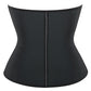 Zip And Hook Clips Smooth Latex Waist Trainer