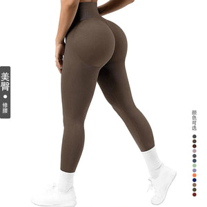 Yoga Leggings Fitness High Waist Butt Lift Curves Workout Tights