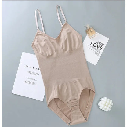 Classic Solid Color Shapewear Tight-fitting Suspension Hip Lift Tummy