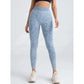 Sports Seamless Leggings Women V-back Waist Tights