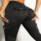 Solid Color Leggings High Waisted Fitness Legings Yoga Pants