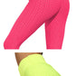 Sexy New Jacquard Anti Cellulite Yoga Pants Fitness Tights