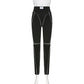 Seamless Streak Casual Stretchy Leggings