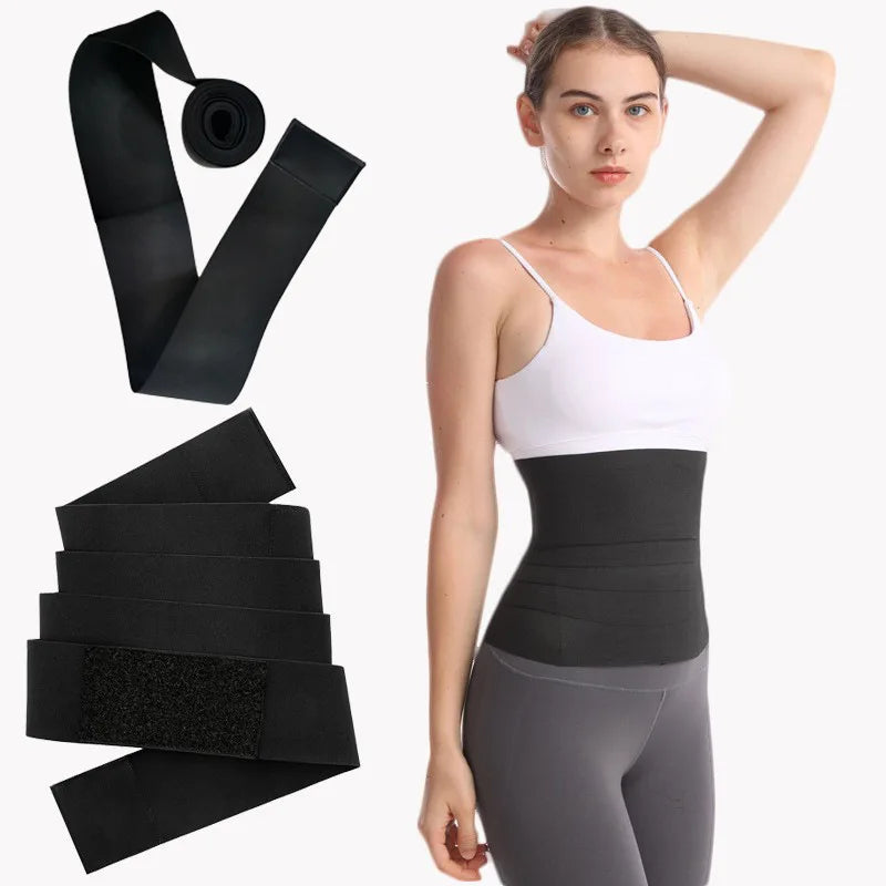 Women Waist Bandage Wrap Trimmer Belt Waist Trainer
