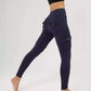 Solid Color Leggings High Waisted Fitness Legings Yoga Pants