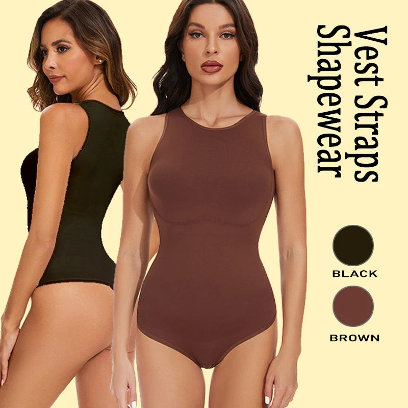 Women Slimming Bodysuit One-Piece Shapewear Full Body Shaper Underwear