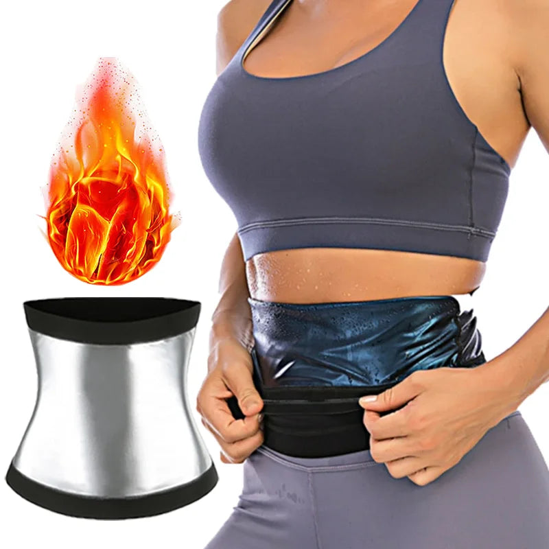 Women Waist Trainer Burst Sweat Corset Sauna Suit Slimming Belt
