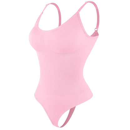 Smoothing Shapewear Bodysuit for Women Faja Full Body Shaper Thong