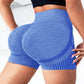 Yoga Leggings Seamless High Elastic High Waist Wear Shorts