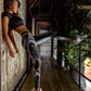 New Sports Printed Yoga Leggings Hip Lift High Waist Colorful Leggings