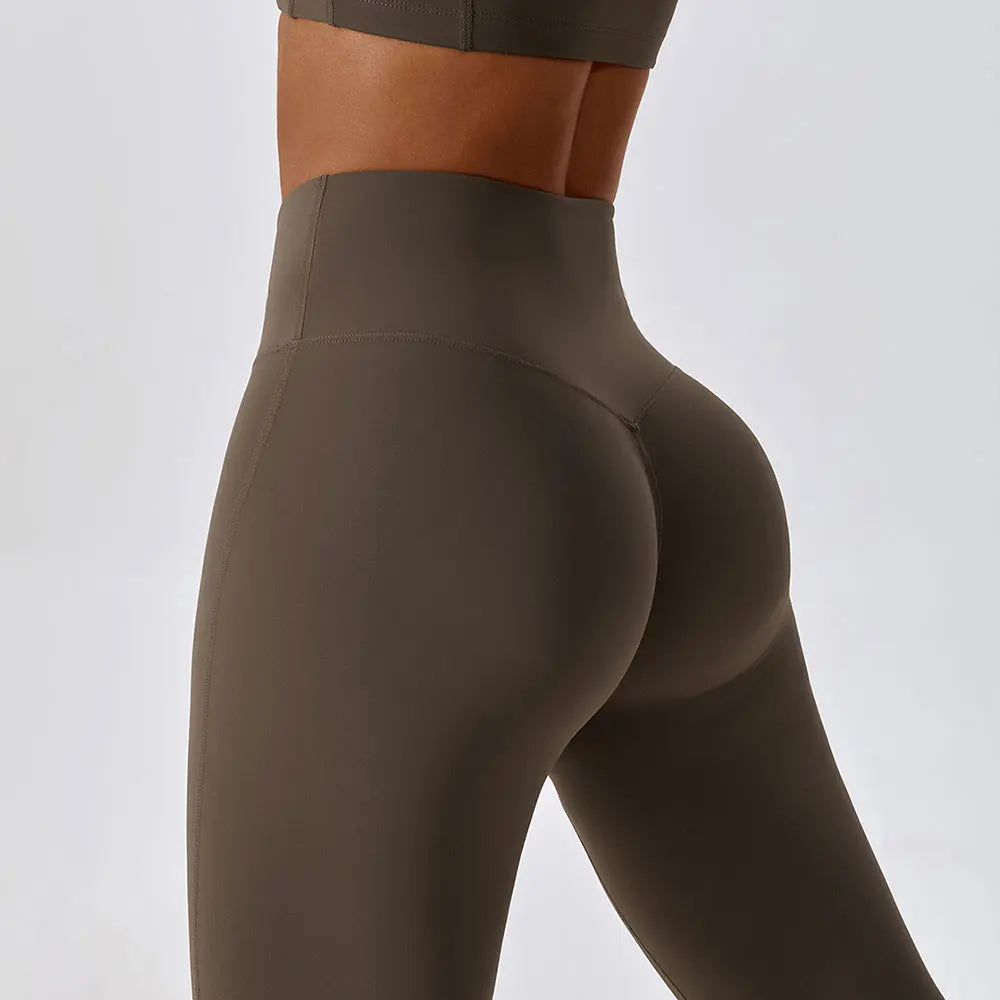 High Waist Exercise Sports Trousers