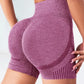 Yoga Leggings Seamless High Elastic High Waist Wear Shorts