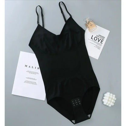 Classic Solid Color Shapewear Tight-fitting Suspension Hip Lift Tummy