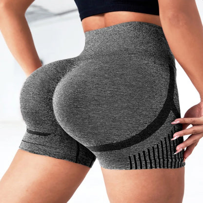 Yoga Leggings Seamless High Elastic High Waist Wear Shorts
