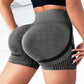 Yoga Leggings Seamless High Elastic High Waist Wear Shorts