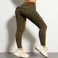 Solid Color Leggings High Waisted Fitness Legings Yoga Pants