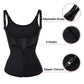 Waist Trainer Tank For Women Zipper Shaper Tummy Control Sleeveless Top