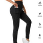 Super Soft Sports Leggings With Pockets For Women High Waisted Workout Yoga