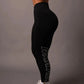 Darc Women Sports Leggings Wolf Logo