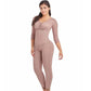Fajas Colombianas Women Side Zipper Long Sleeves Full Body Shapewear