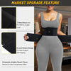 Heavy-Duty Slimming Waist Trainer Belt with Breast Support