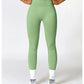Athletic V Back Leggings Gym Outfit Fitness leggings Outdoor Yoga Pants