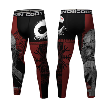 Men's Running Leggings Sportswear Quick Dry Gym Fitness Tights