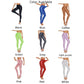 Sexy Glossy Leggings For Women Transparent High Waist