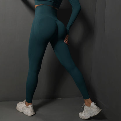 Seamless Gym Leggings Women Yoga Pants Sexy High Waist Booty
