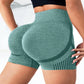 Yoga Leggings Seamless High Elastic High Waist Wear Shorts