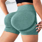 Yoga Leggings Seamless High Elastic High Waist Wear Shorts