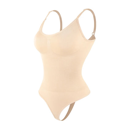 Smoothing Shapewear Bodysuit for Women Faja Full Body Shaper Thong