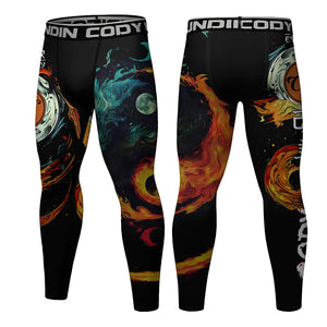 Men's Running Leggings Sportswear Quick Dry Gym Fitness Tights