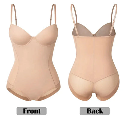 Waist Trainer Shapewear for Women Tummy Control Dress Backless Bodysuit