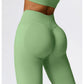 Athletic V Back Leggings Gym Outfit Fitness leggings Outdoor Yoga Pants
