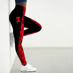 Sport Leggings Women High Waist 3D Yoga Pants Workout Leggings