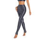 Sexy Glossy Leggings For Women Transparent High Waist